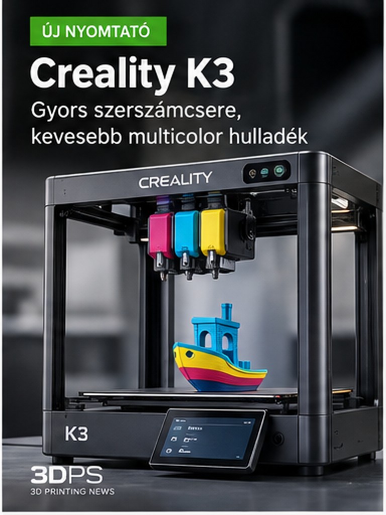 Creality K3 és SPARKX i8: két megközelítés a többszínű nyomtatáshoz